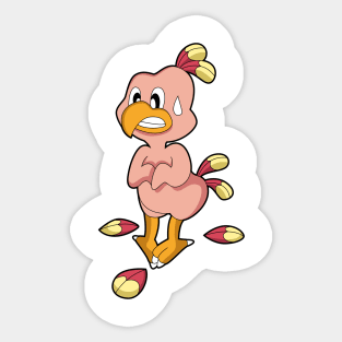 Parrot without Feathers Sticker